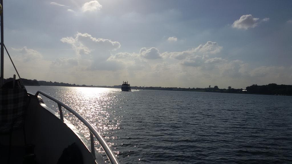 Ostseefjord-Schlei-Blick im Wikingturm Schleswig Exterior foto